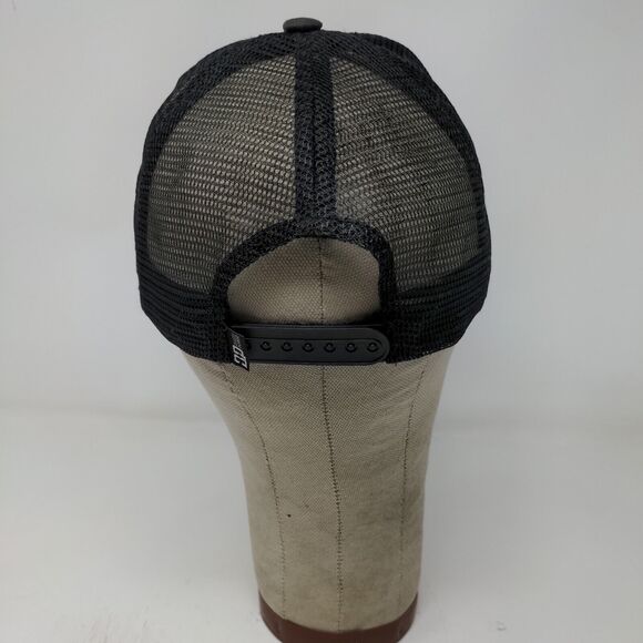 Diesel Power Mens Snapback Camo Patriotic Hat Black Meshback Patch Flag Logo - Picture 7 of 11